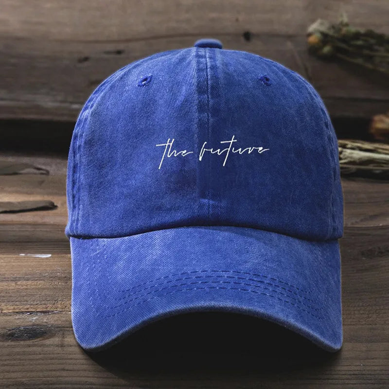 Unisex Retro Classic Style Letter Curved Eaves Baseball Cap