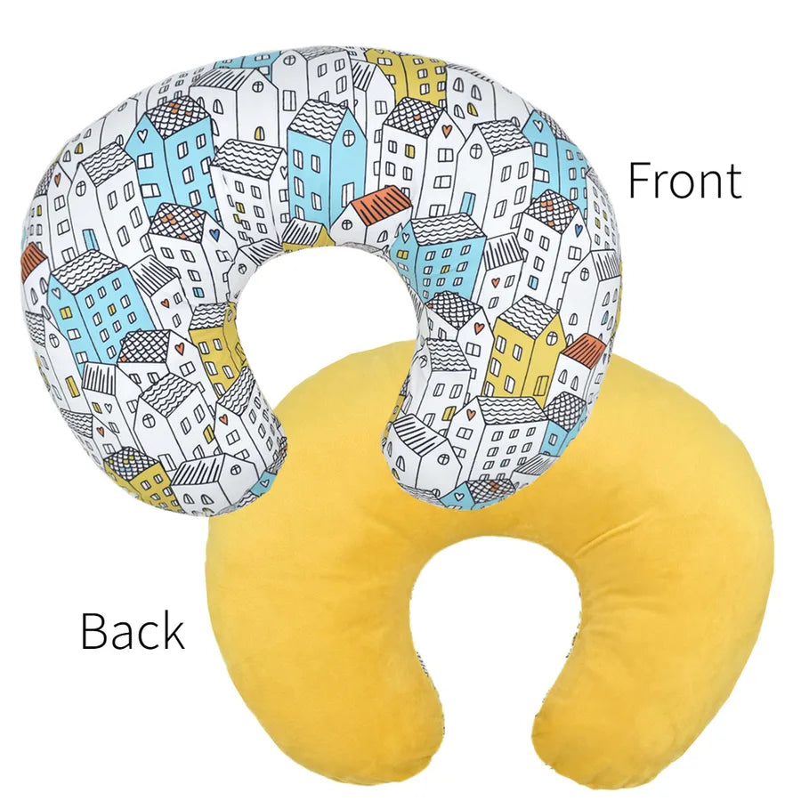baby feeding pillow pillowcase elastic U-shaped lactation pillowcase autumn and winter detachable pillowcase lactation pregnant woman pillow