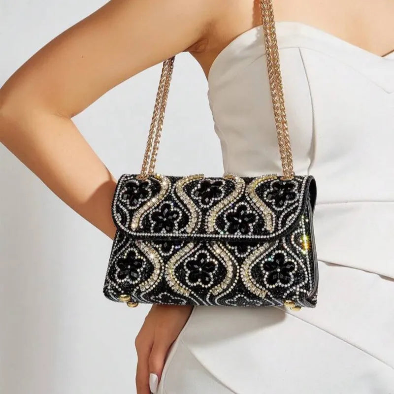 pu Geometric Square Evening Bags