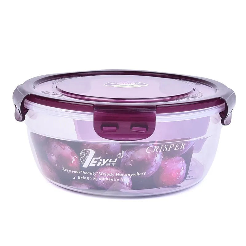 Casual Solid Color Plastic crisper