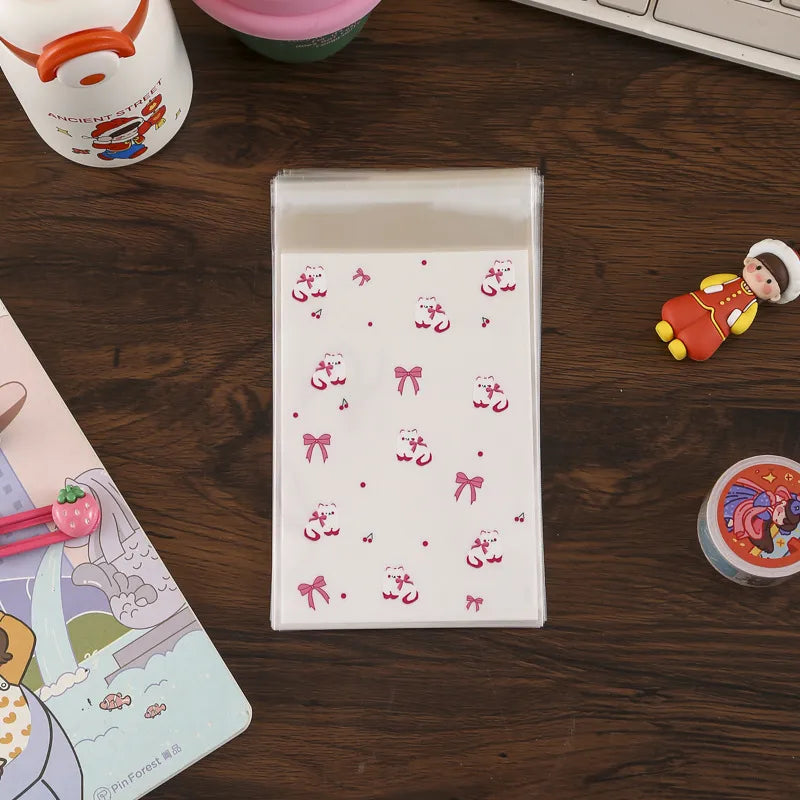 1 Piece Plastic Casual Daily Tea Party Animal Cartoon Bow Knot Jewelry Packaging Bags