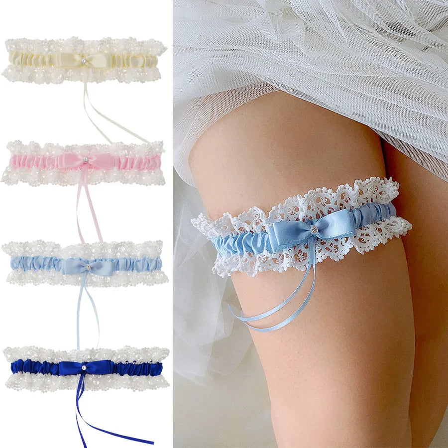 Sexy Solid Color Holiday Party Garter