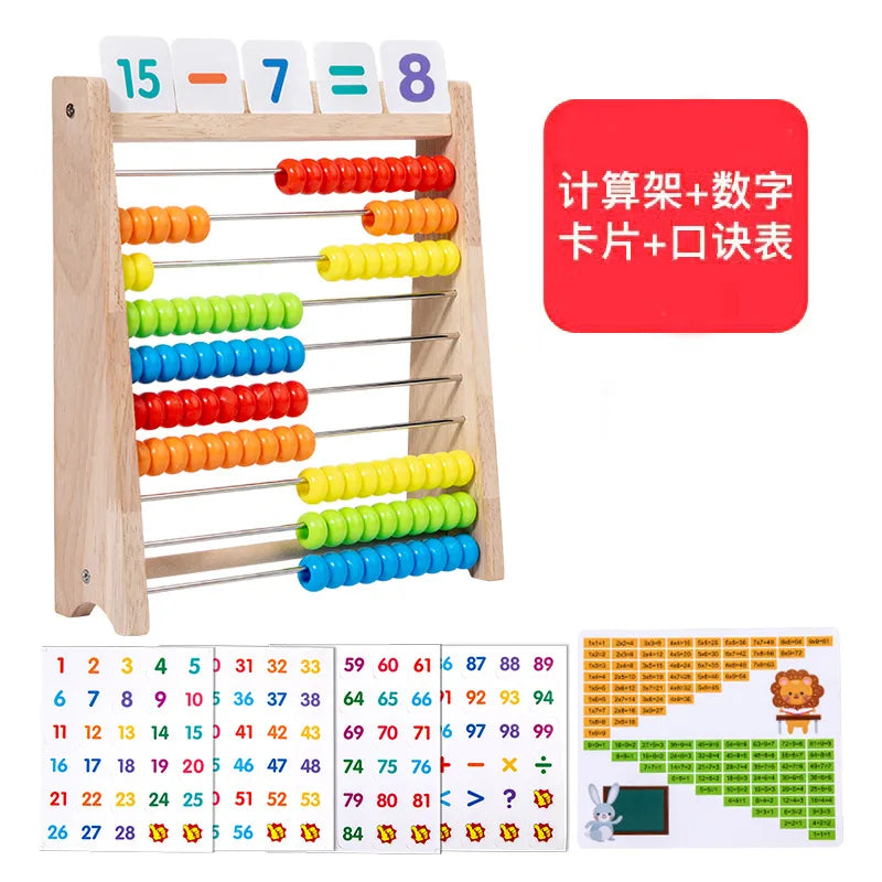 learning toys number wood toys