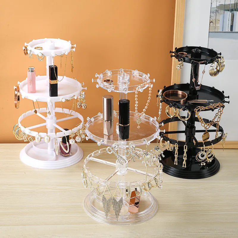 1 Piece Plastic Elegant Simple Style Geometric Jewelry Display Jewelry Rack