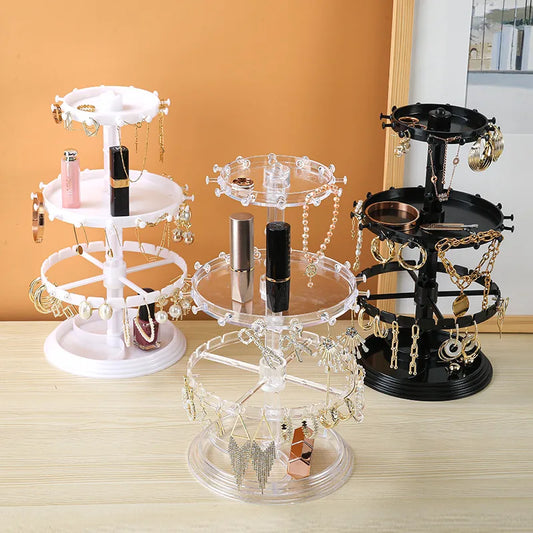 1 Piece Plastic Elegant Simple Style Geometric Jewelry Display Jewelry Rack