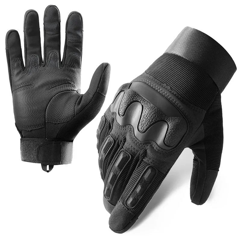 Tactical Gloves Men's Z192 Soft Shell Protective Pad Long Finger Touch Screen Fighting Non-slip Outdoor Military Fan Riding Gloves Men