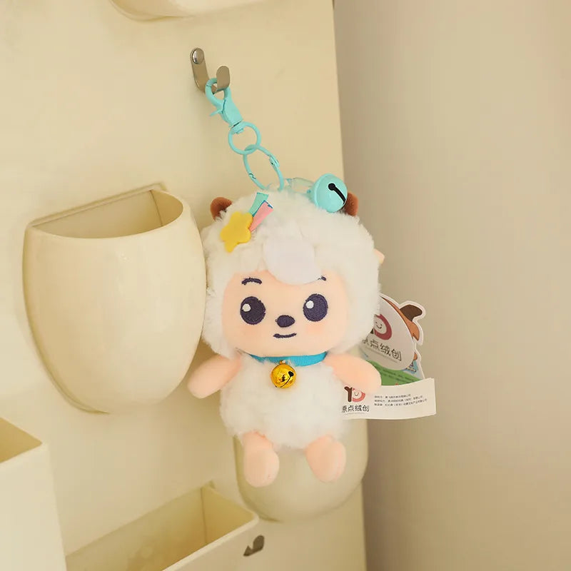 Genuine Pleasant Goat plush toy beautiful sheep doll lazy sheep pillow gift leg clip doll children's toy