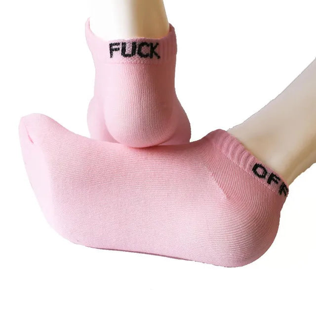 unisex casual solid color polyester jacquard socks ankle socks