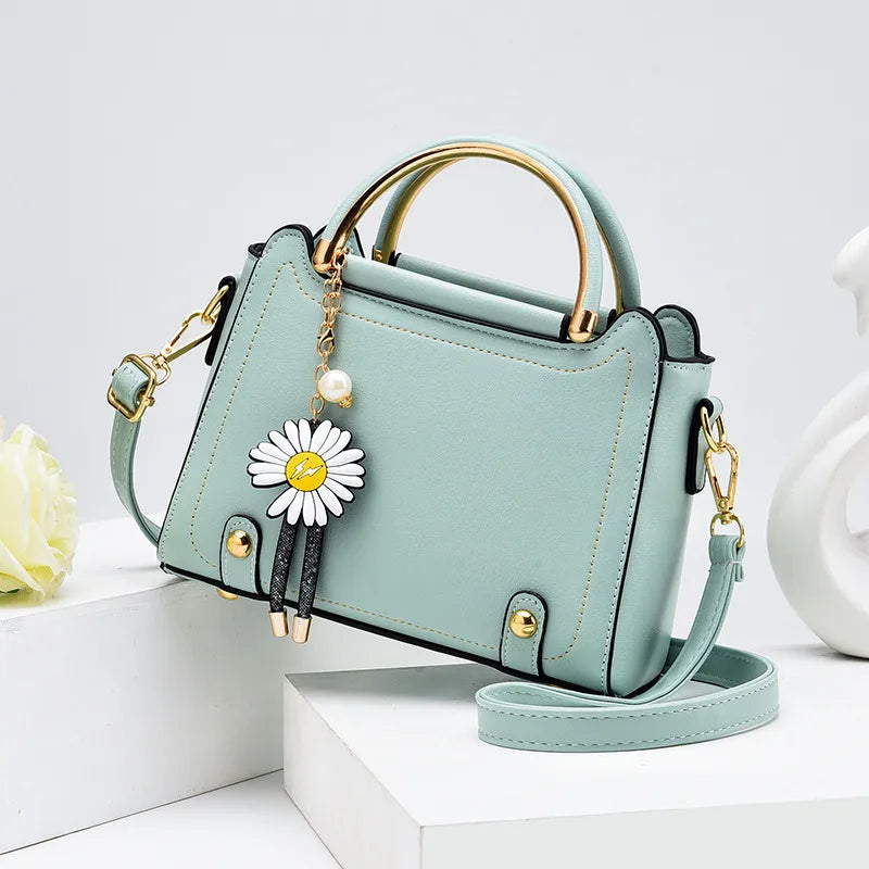 Fashion Women's Bag Simple Small Square Bag Atmospheric Handbag Exquisite Shoulder Bag Crossbody Bag Texted Bag Bags