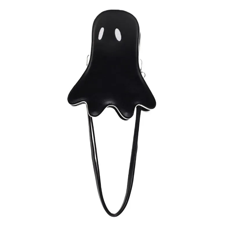Creative Street Style Ghost Bag Women's New Design Halloween Funny Single Shoulder Slant Cross Bag Spicy Girl Fashion Square Bag