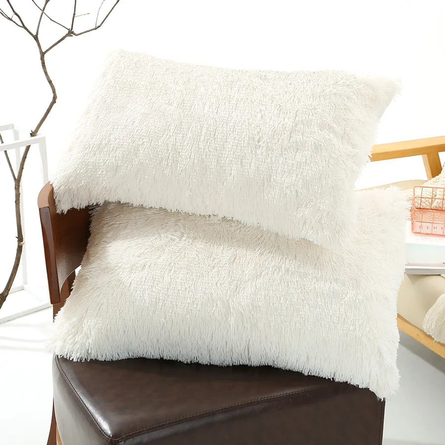 Casual Elegant Cute Solid Color Polyester Pillow Cases Bedding