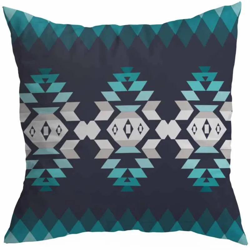 vacation sweet geometric stripe solid color linen fibre peach skin pillow cases