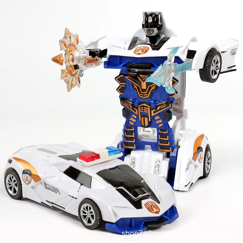 children's collision creative fashion leisure deformation car toys