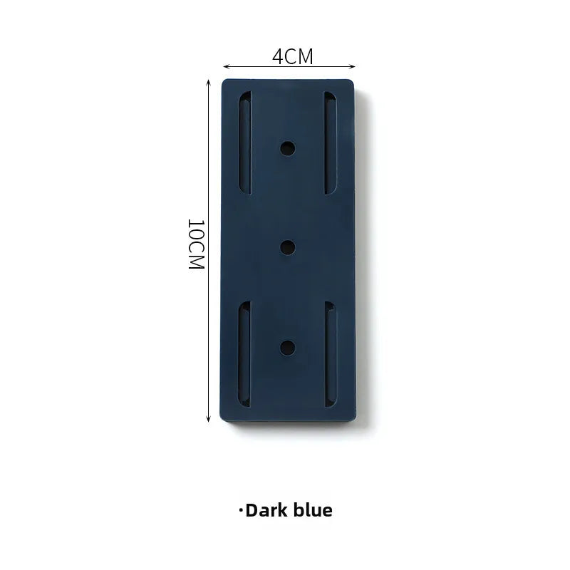 Punch-free Plug-in Holder Wall-mounted Socket Plug-in Storage Rack Patch Board Router Fixed Wall Sticker