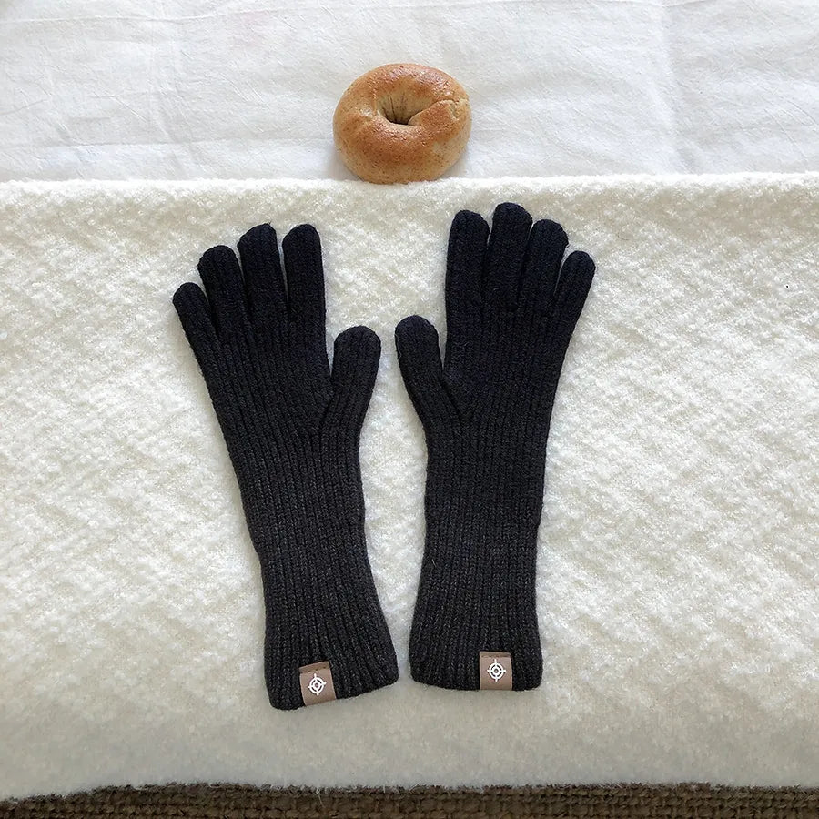 unisex streetwear gradient color gloves 1 pair
