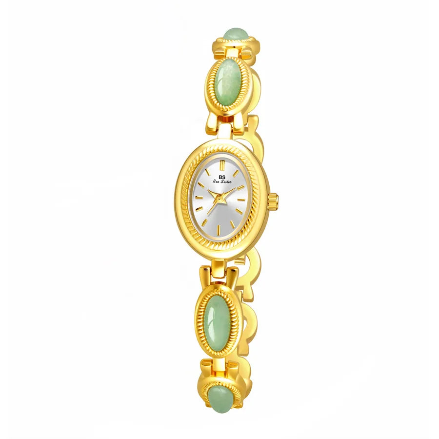 Simple Style Classic Style Solid Color Jewelry Buckle Quartz Watch Women's Watches