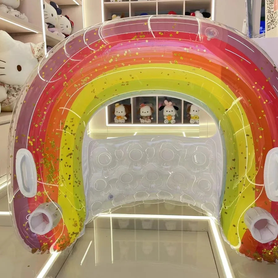 Vacation Rainbow PVC Adults 1 Piece