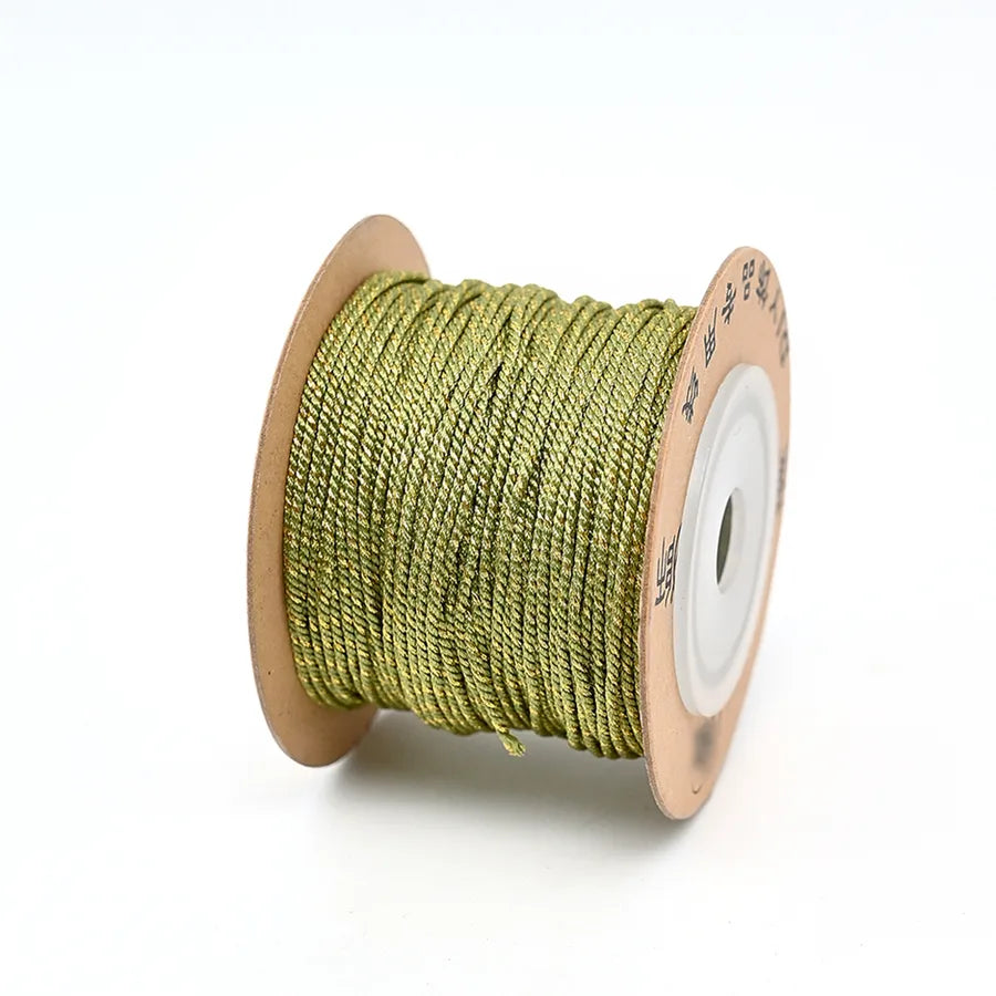 1 Roll/Package Cotton Polyester  Wire Diameter: 1mm Jewelry Accessories