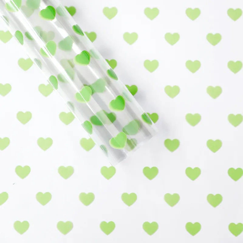 Sweet Simple Style Heart Shape OPP Date Festival Gift Wrapping Supplies Party Supplies Gift Wrapping Supplies 20 PCS/Package