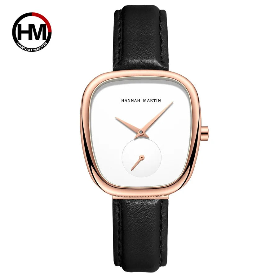 fashion round jewelry buckle quartz women's watches
