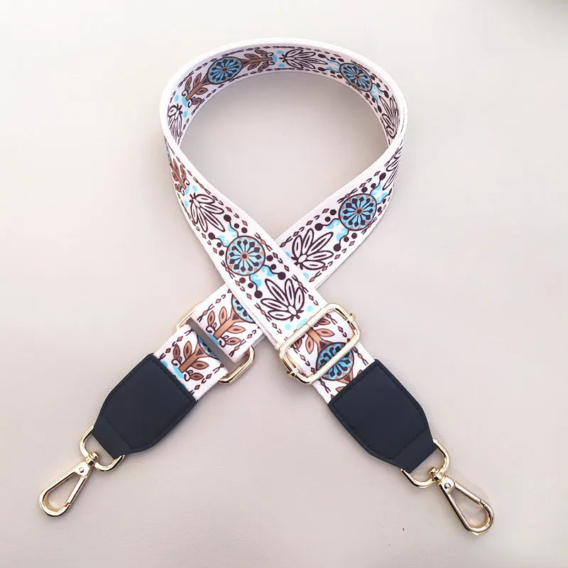 new flower shoulder accessories adjustable shoulder messenger women's bag strap