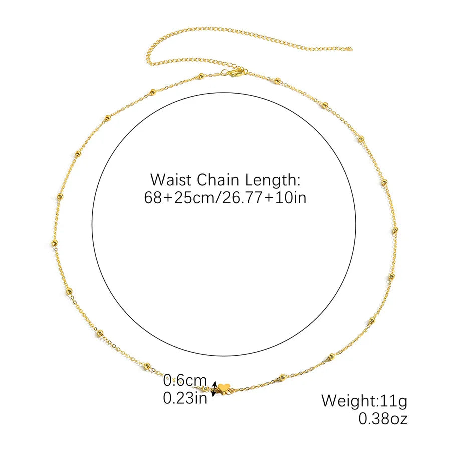 24  Hot Body Chain  Fashion Jewelry Love Waist Chain Sexy High-end Bikini Clothing Accessories