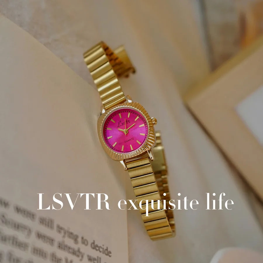 Simple Style Classic Style Solid Color Single Folding Buckle Quartz Watch Women's Watches
