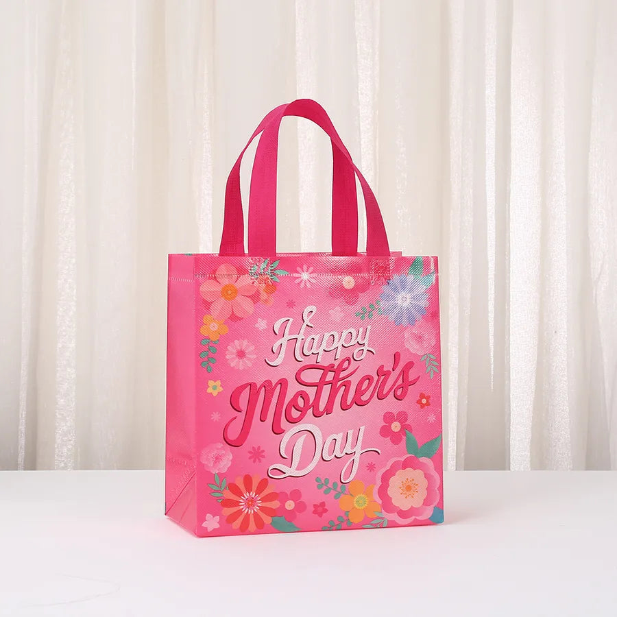 Mother'S Day Business Letter Nonwoven Holiday Banquet Travel Gift Bags Party Supplies Gift Wrapping Supplies 1 Piece