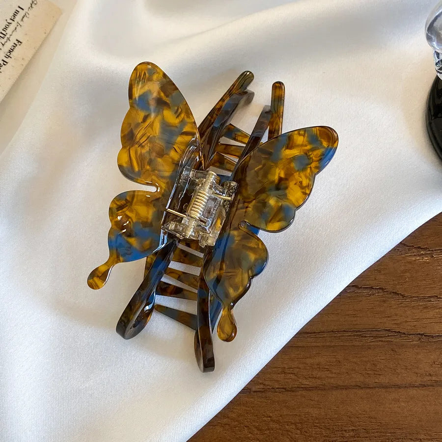 Dove High-End Acetate Butterfly Hair Clips New Versatile Hair Accessories Shark Fin Hair Clips Large Capacity Hair Grips