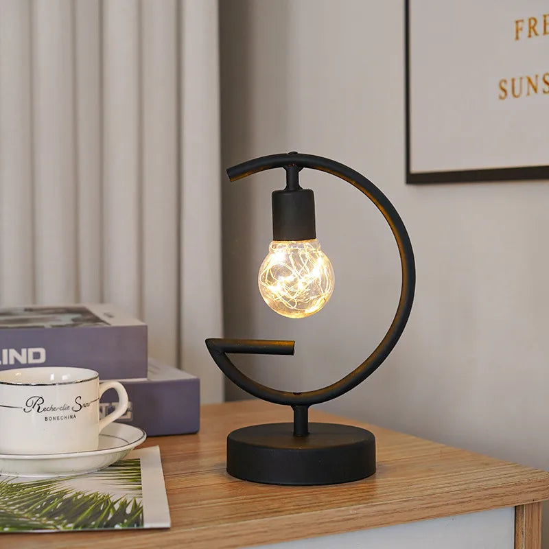 Simple Style Artistic Geometric Iron Indoor Party Night Lights