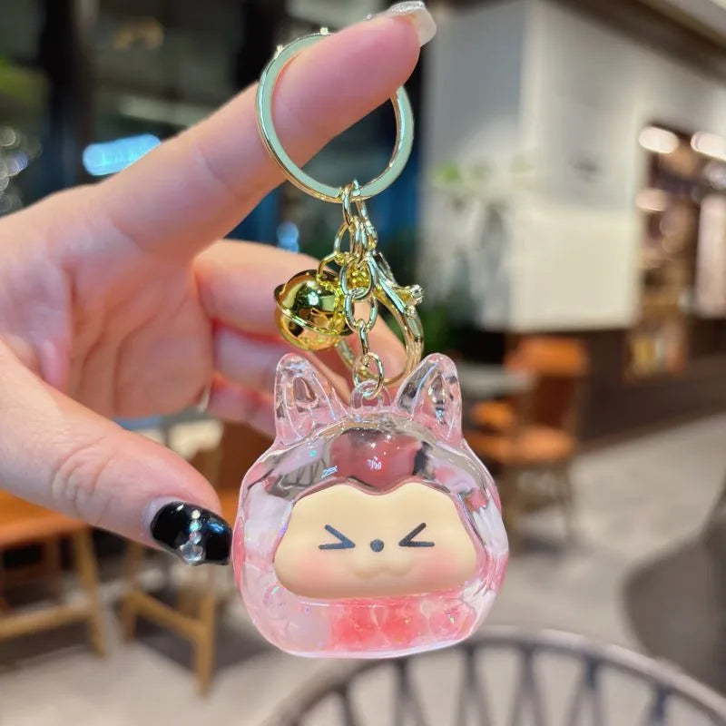 1 Piece Cute Cartoon Character Acrylic Unisex Bag Pendant Keychain