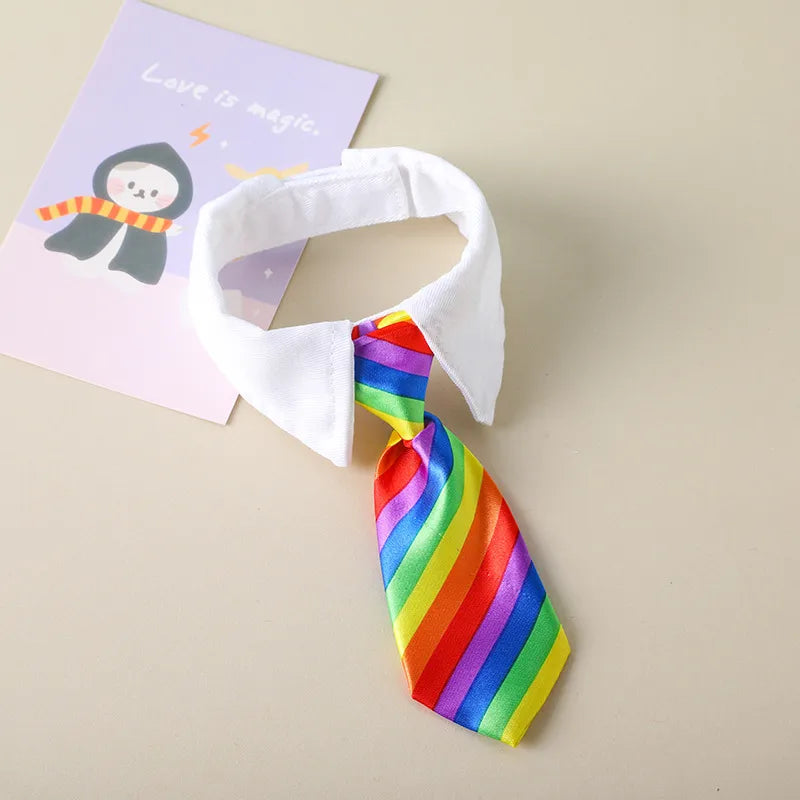 british style polyester stripe pet accessories