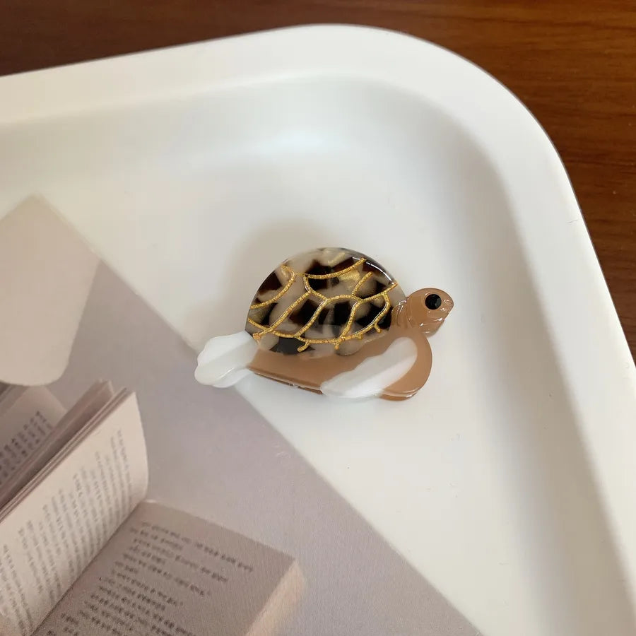 Cute Women's Tortoise Acetic acid sheets Hair Claws