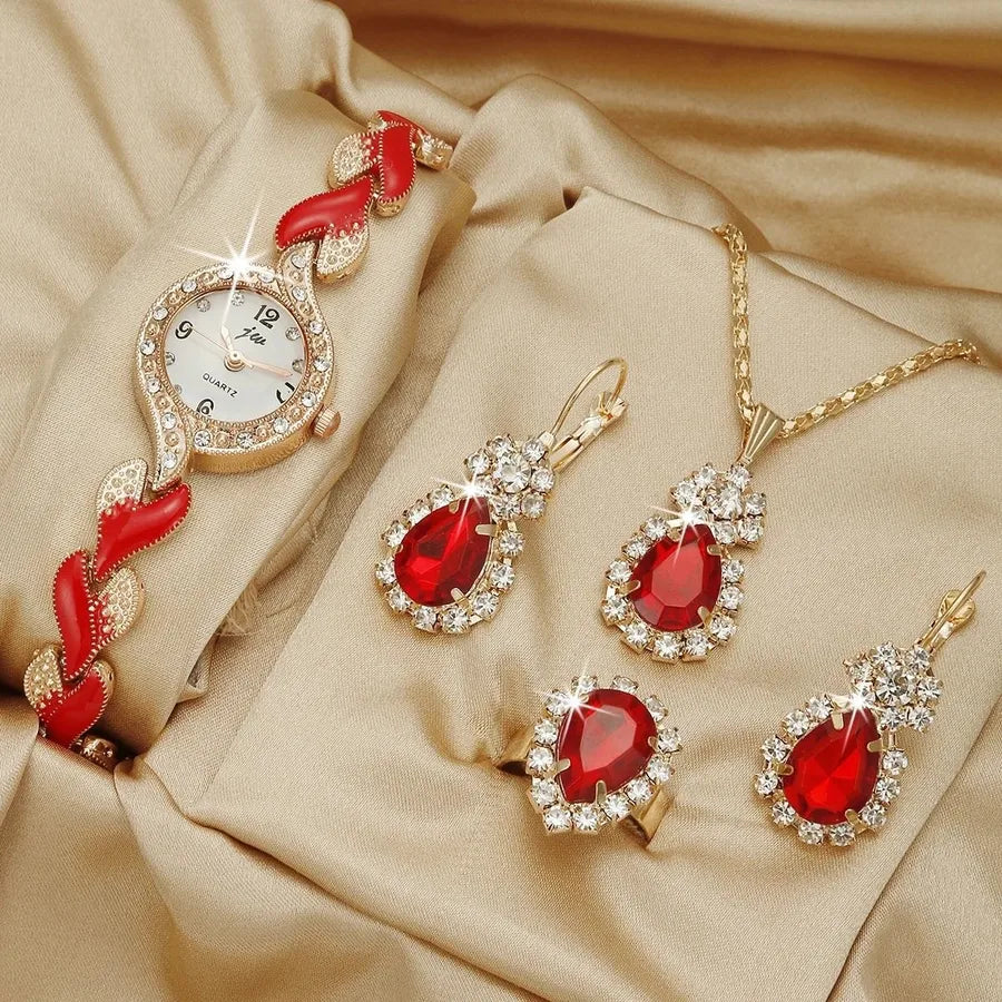 Cute Lady Sweet Butterfly Single Folding Buckle Quartz Women's Watches