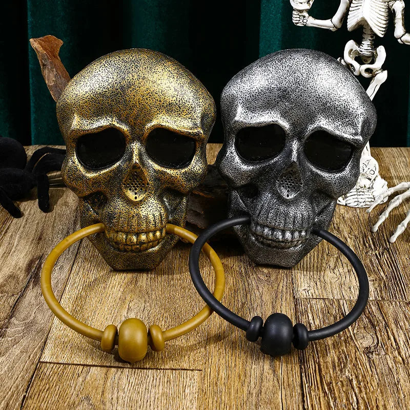 halloween skull plastic party doorbell