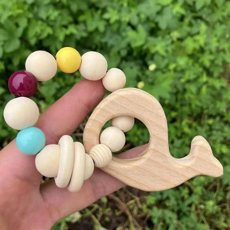 baby toys bear wood toys