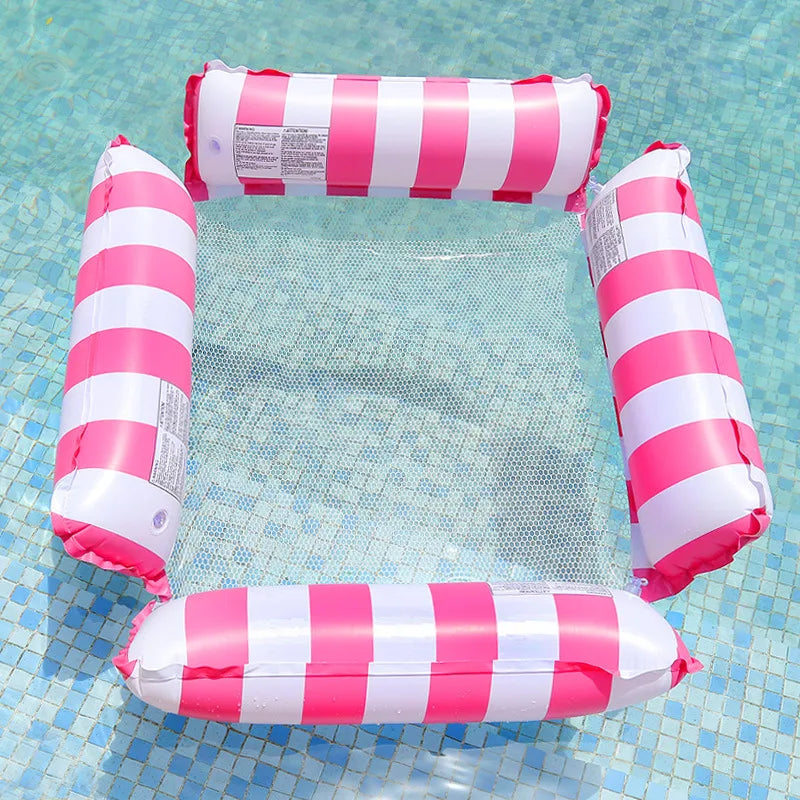Casual Stripe Pvc Swim Ring Swimming Accessories