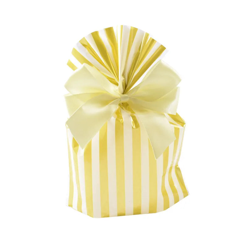 Cute Stripe Polka Dots PP Casual Gift Bags Party Supplies Gift Wrapping Supplies 1 Piece