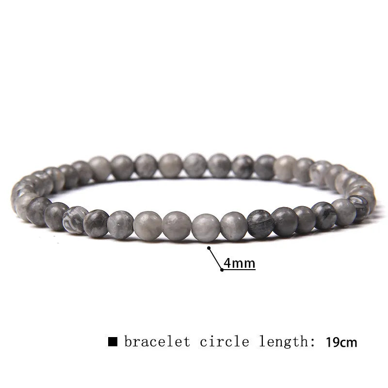 Simple Style Geometric natural stone Bracelets In Bulk