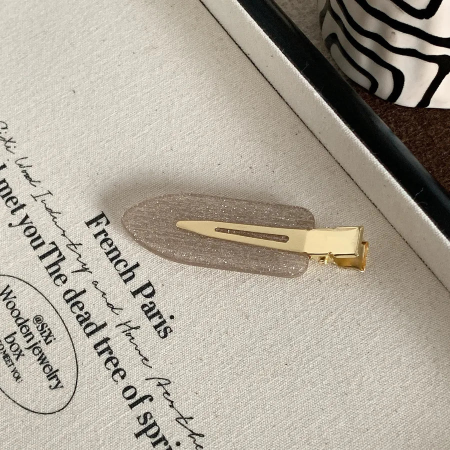 IG Style Sweet Women's Geometric Acetic acid sheets Hair Clip
