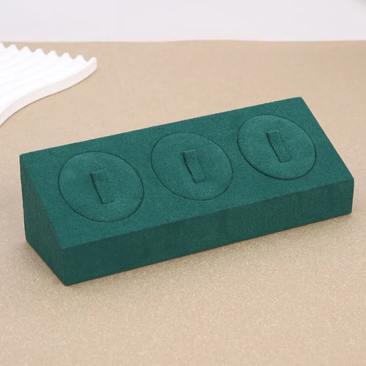 1 Piece Microfiber Elegant Simple Style Geometric Solid Color Jewelry Display Jewelry Rack