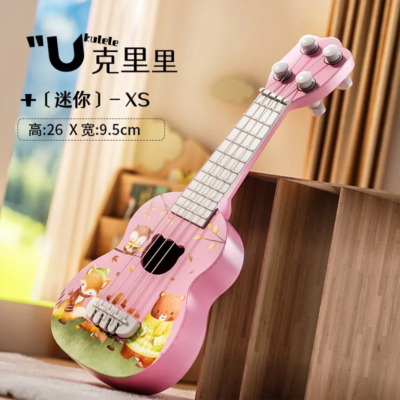 direct simulation ukulele children's simulation guitar can play Enlightenment educational instruments Music Toys