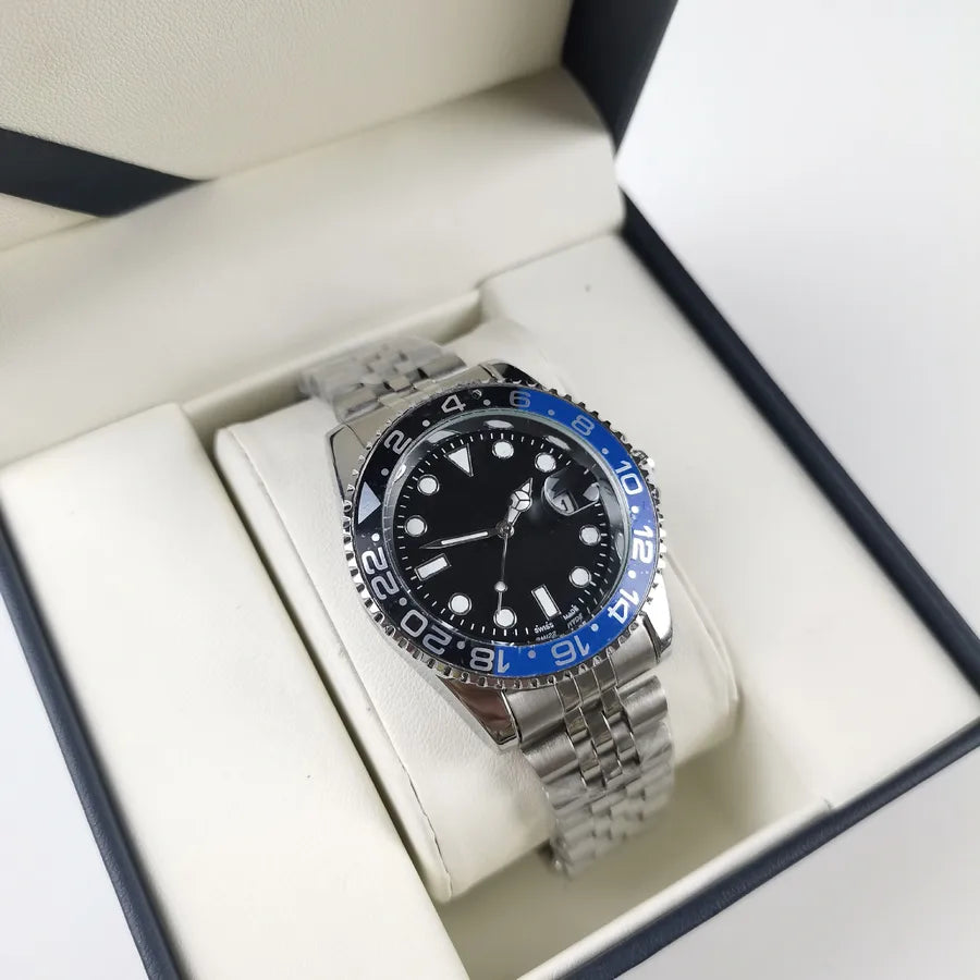 Simple Style Geometric Horseshoe Buckle Quartz Watch Men's Watches