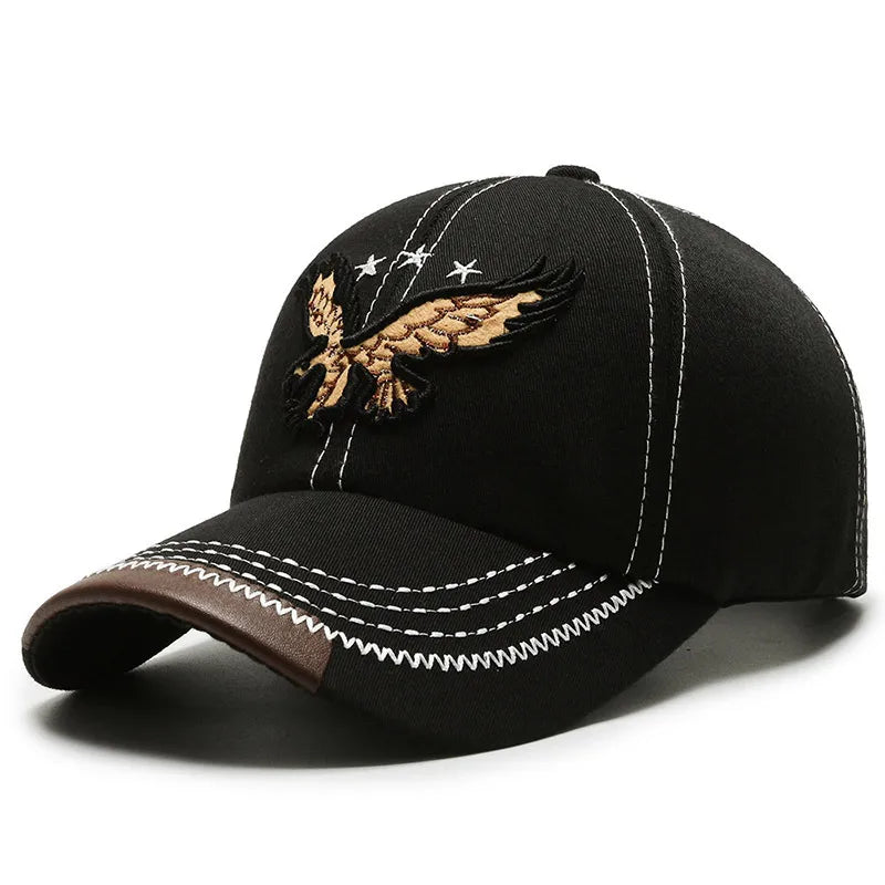 New Couple Baseball Caps Embroidered Sport Sun Protection Hat Women's Spring Autumn Simple Style Cap Summer Spring Fall Hat