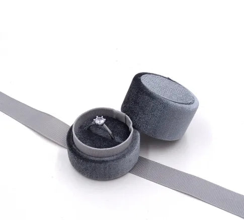 1 Piece Corduroy Casual Elegant Lady Holiday Banquet Daily Solid Color Jewelry Boxes