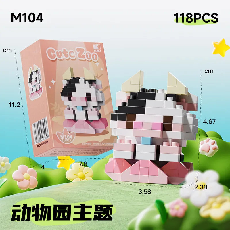 Kids(7-16Years) Children Unisex Animal ABS Building Toys Learning & Education Toys