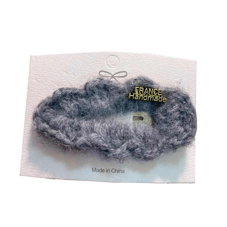 Cute Lamb Fur New Style Side Hair Clips Bangs Holders High-End Fashion Girls Hair Accessories Premium Shop Hair Decorations