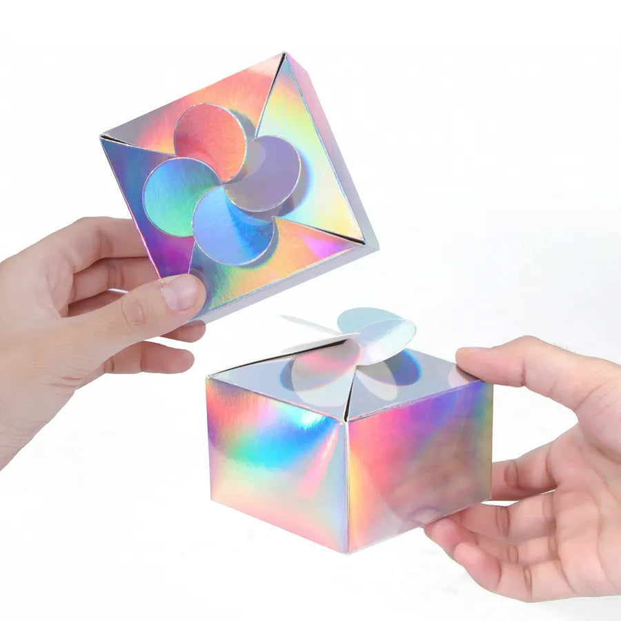 Wedding Solid Color Paper Holiday Wedding Party Gift Box Gift Wrapping Supplies