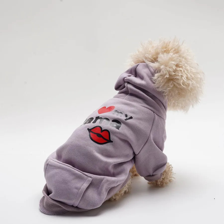 Simple Style Polyester Solid Color Pet Clothing