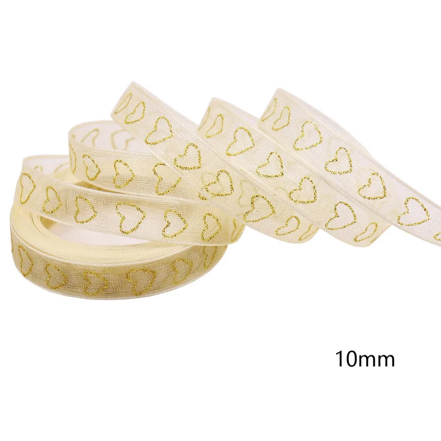 Valentine'S Day Casual Elegant Heart Shape Polyester Wedding Banquet Birthday Party Supplies Gift Wrapping Supplies 1 Roll